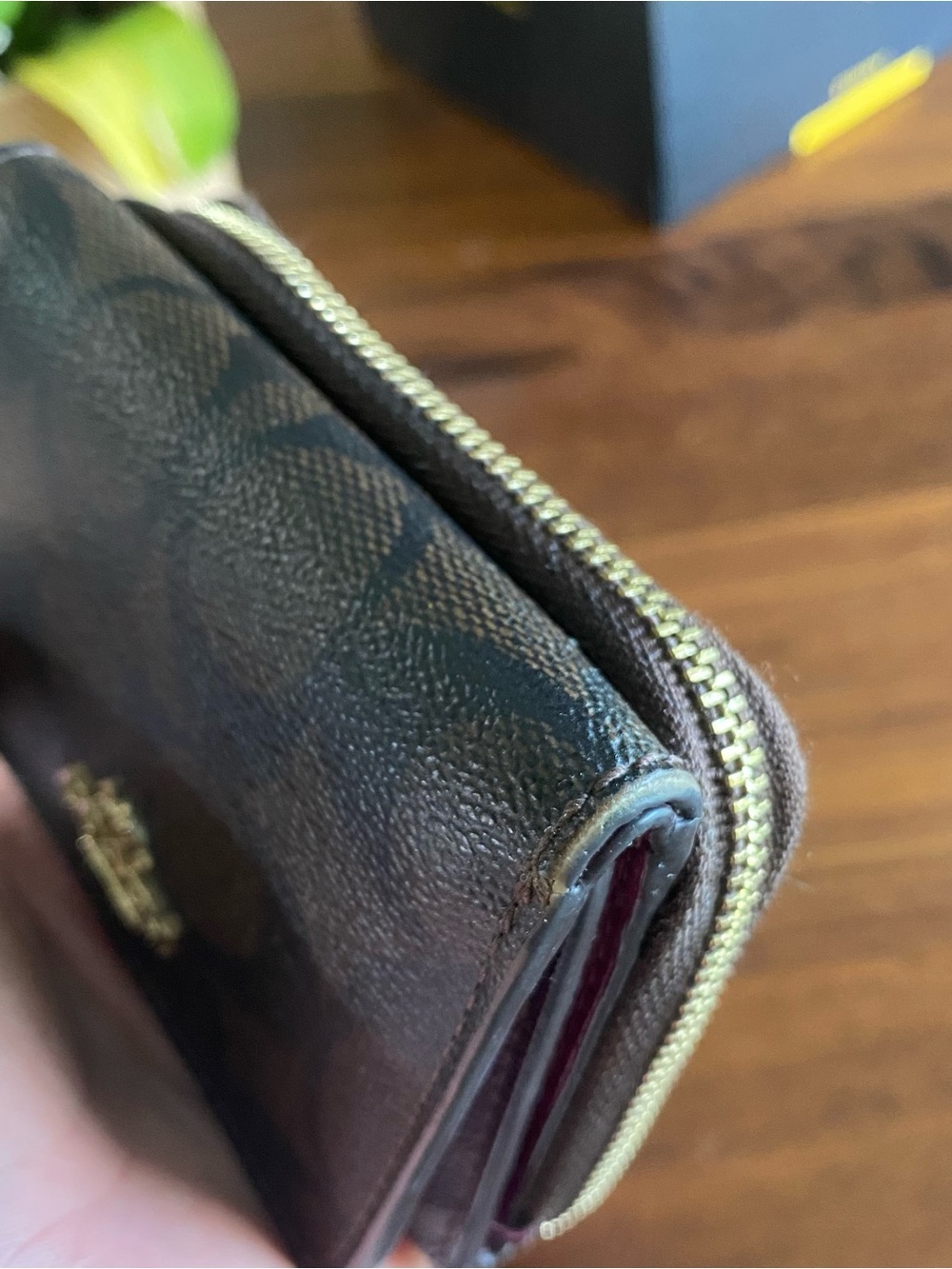 Coach Trifold Wallet - Picture 4 of 11